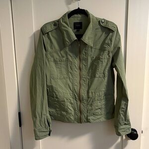 Green Guess Women's utility Jacket
